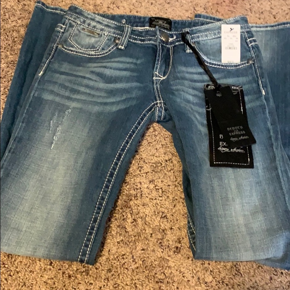 Express Rerock bootcut Jean